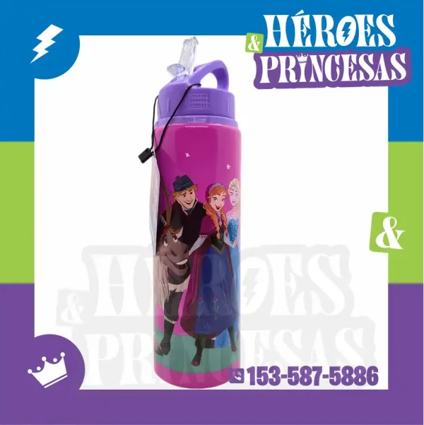 botella_de_aluminio_frozen_con_ilustraciones_de_anna_y_elsa_diseño_violeta_en_lanus_zona_sur_buenos_aires_argentina