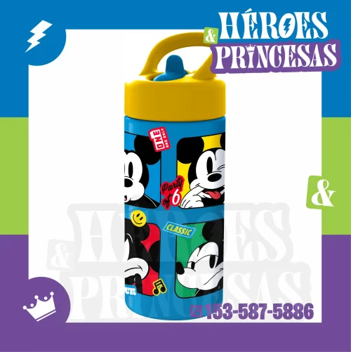 botella full print con asa de Mickey de Heroes y Princesas en Lanús, Argentina