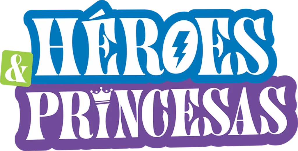 Logotipo de Héroes y Princesas, tienda online de ropa para chicos en Lanús