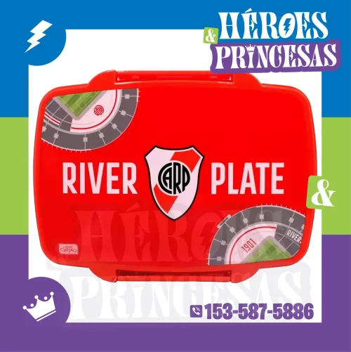 lunchbox_infantil_river_plate_con_diseño_rojo_estadio_mas_monumental_y_escudo_central_en_lanus_zona_sur_buenos_aires_argentina
