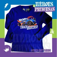 Remera de mangas largas Hot Wheels Track Builder para chicos – micoco de Héroes y Princesas Lanús zona sur Argentina