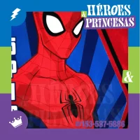 Remera infantil de mangas largas roja con diseño de Spidey, marca micoco de Héroes y Princesas Argentina