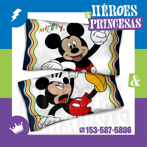 sabanas_infantiles_mickey_pinata_ultra_plush_1-1-2_plaza_heroes-y-princesas_lanus_zona-sur_argentina. Juego de sábanas infantiles con diseño de Mickey en Héroes y Princesas Lanús.
